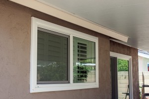 Exterior House Window After Being painted by One Way Painting's Painters in Orange County, CA