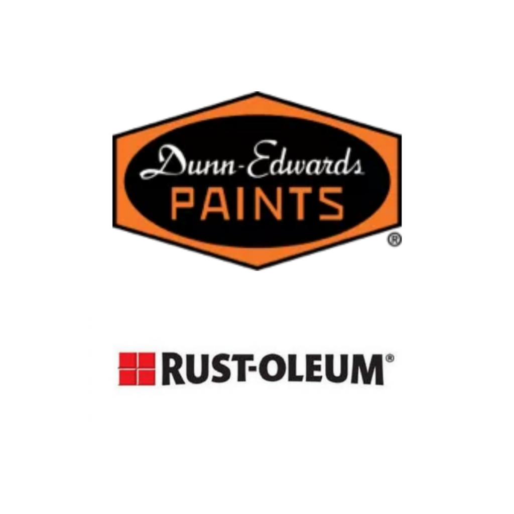 Dunn Edwards and Rust-oleum