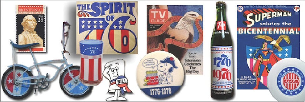 Bicentennial Era themed Products from 1976