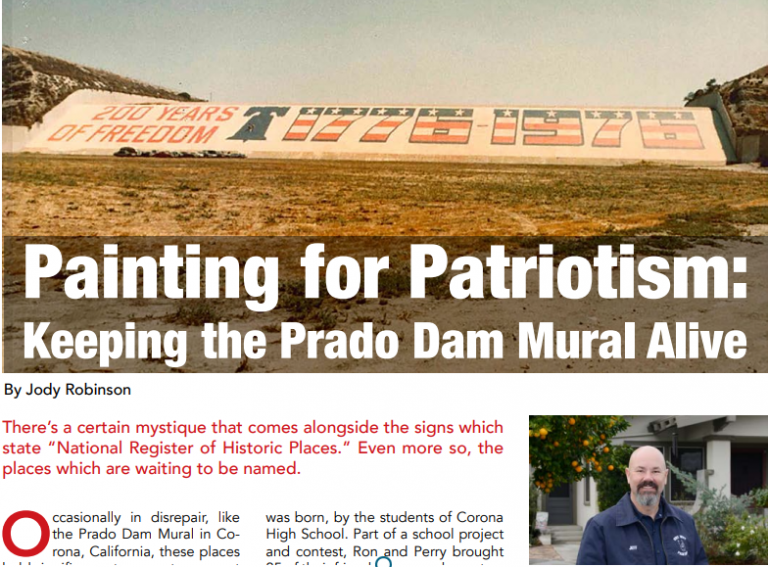 Painting for Patriotism: Keeping the Prado Dam Mural Alive