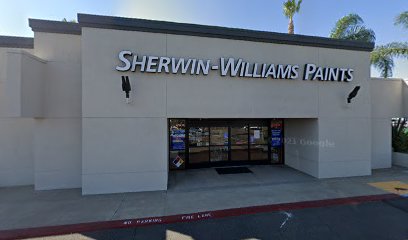 Sherwin-Wiliams Paint store located on Irvine Blvd and Newport Ave in Tustin