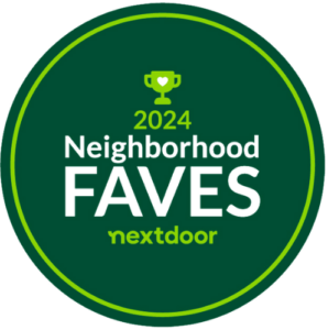 2024 NextDoor Neighborhood Fave Badge for One Way Painting