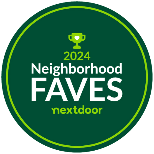 2024 NextDoor Neighborhood Fave Badge for One Way Painting