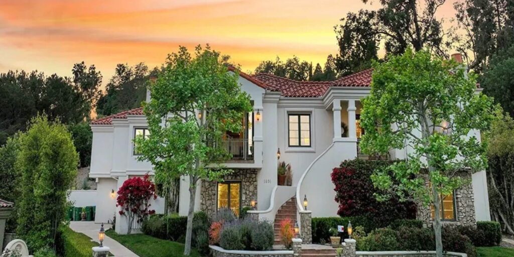 Full Exterior Home Painting to Mediterranean-style home in Lemon Heights, North Tustin