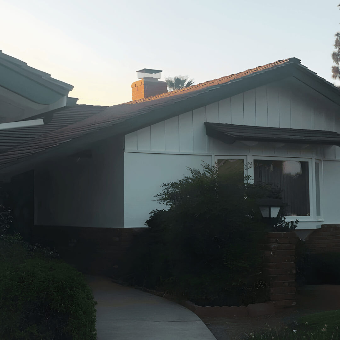 After Dry Rot Repair & Painting Of Siding, Trim Around Windows, and Fascia & Eaves